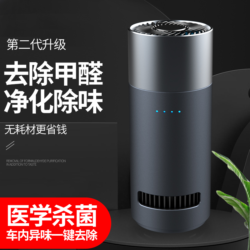 Car air purifier and sanitizer