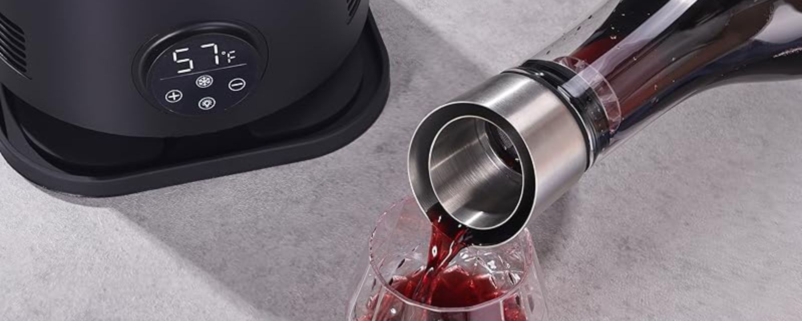 Electronic Wine Chiller & Decanter 